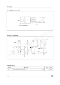 E-TDA2003V Datasheet Pagina 2