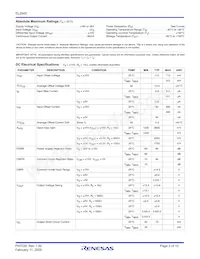 EL2045CSZ-T7 Datasheet Page 2