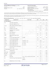 EL2125CW-T7A Datasheet Page 2