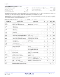 EL2276CSZ-T7 Datasheet Page 2