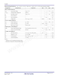 EL5027IWTZ-T7A Datasheet Page 4