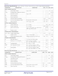 EL5111TIWTZ-T7A Datasheet Page 4