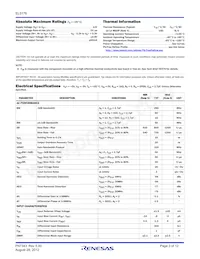 EL5176IYZ-T13 Datasheet Page 3