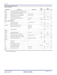 EL5176IYZ-T13 Datasheet Page 4