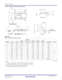 EL5192CWZ-T7A Datasheet Page 19