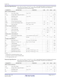 EL5211AIYEZ-T7 Datasheet Page 3