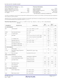 EL5257IY-T13 Datasheet Page 3