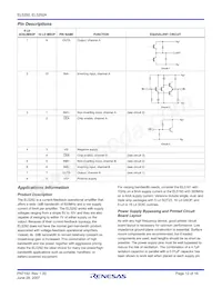 EL5292CS-T7 Datasheet Page 12