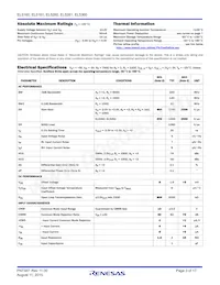 EL5360IUZ-T13 Datasheet Pagina 3