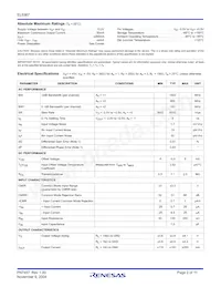 EL5367IU-T7 Datasheet Page 2