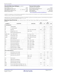EL5370IUZ-T7 Datasheet Pagina 3