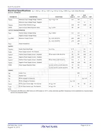 EL5370IUZ-T7 Datasheet Page 4