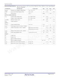 EL5372IUZ-T13 Datasheet Pagina 4