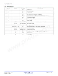 EL5372IUZ-T13 Datasheet Pagina 5