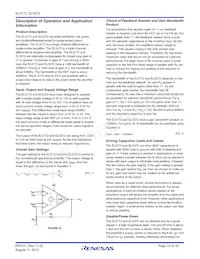 EL5372IUZ-T13 Datasheet Page 10