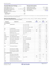 EL5378IU-T7 Datasheet Page 3