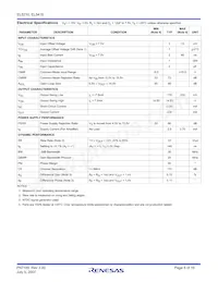 EL5410CSZ-T7 Datasheet Page 5
