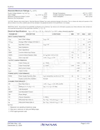 EL5412IRZ-T7 Datasheet Page 2