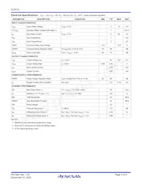 EL5412IRZ-T7 Datasheet Page 3
