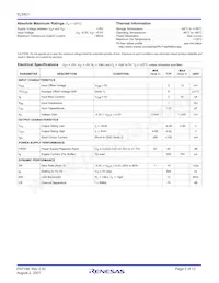 EL5421CY-T7 Datasheet Page 2