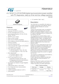 FDA4100LV-T Datasheet Copertura
