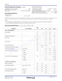 HA7-5147R5254 Datasheet Page 2