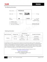 IRS2092SPBF Datasheet Page 17