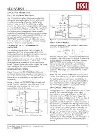 IS31AP2005-SLS2-TR Datasheet Pagina 10