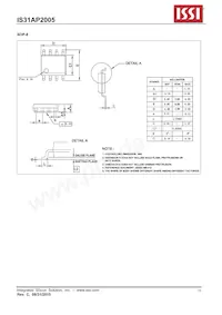 IS31AP2005-SLS2-TR Datasheet Page 16