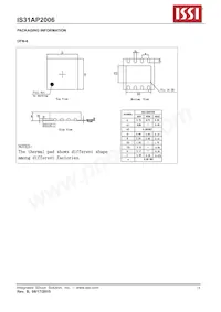 IS31AP2006-DLS2-TR Datasheet Page 14