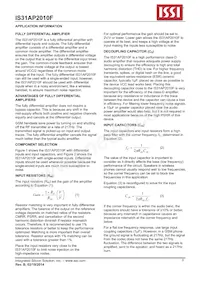 IS31AP2010F-UTLS2-TR Datasheet Page 9