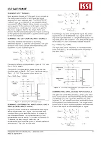 IS31AP2010F-UTLS2-TR Datasheet Page 10