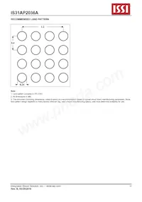 IS31AP2036A-CLS2-TR 데이터 시트 페이지 16