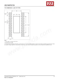 IS31AP2110-ZLS2 Datasheet Page 18