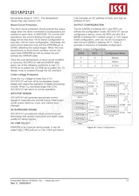 IS31AP2121-LQLS1 Datenblatt Seite 19