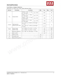 IS31AP2145A-UTLS2-TR Datasheet Page 6