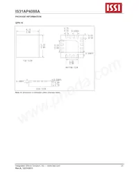 IS31AP4088A-QFLS2-TR Datasheet Pagina 20