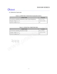 ISD1112SR Datasheet Page 14