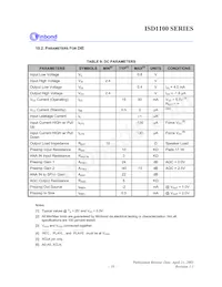 ISD1112SR Datasheet Page 19