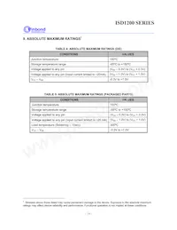 ISD1210SR Datasheet Pagina 14