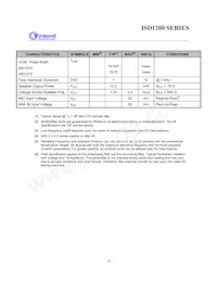 ISD1210SR Datasheet Page 18