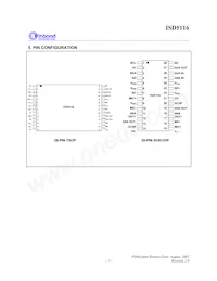 ISD5116SYR Datasheet Page 7