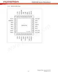 ISD9160CFI Datasheet Page 8