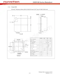 ISD9160CFI Datasheet Page 23