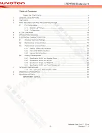 ISD9361RI數據表 頁面 2