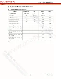 ISD9361RI Datasheet Page 15