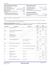 ISL28118MUZ Datasheet Page 4