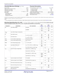 ISL28248FUZ-T7 Datasheet Page 3