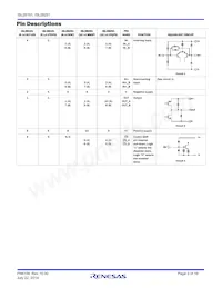 ISL28291FBZ-T7 Datasheet Page 3