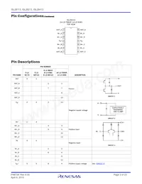 ISL28413FVZ-T7 Datasheet Page 3